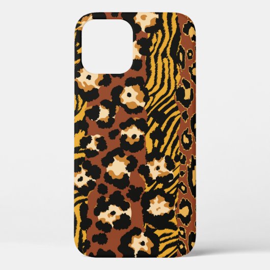 Leopard, Tigerhäute, wildes Muster. Case-Mate iPhone Hülle (Rückseite)