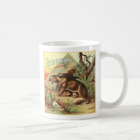 Leopard Tobacco 1900 Kaffeetasse (Rechts)
