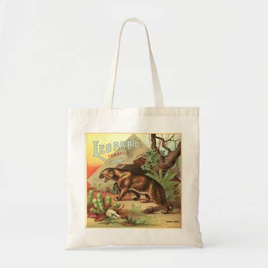 Leopard Tobacco 1900 Tragetasche (Vorne)
