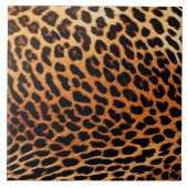 Leopard Trendy Cat Animal Print Collection Fliese (Vorderseite)