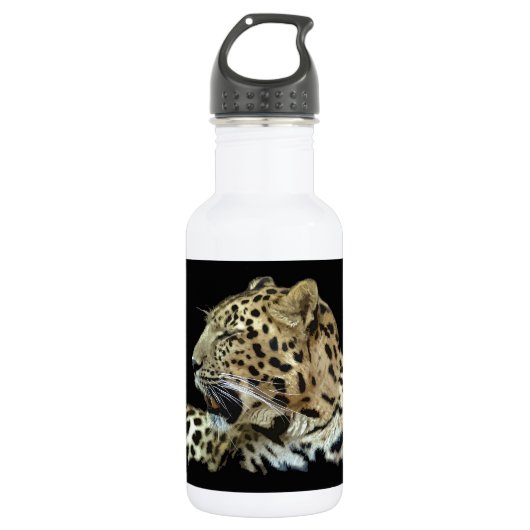 Leopard Trinkflasche (Vorderseite)
