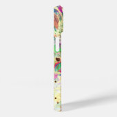 Leopard tropische blumenhawaiianische Pastellfarbe Case-Mate iPhone Hülle (Rückseite / Rechts)