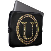 Leopard U Laptopschutzhülle (Vorne Rechts)