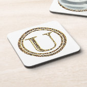 Leopard U Untersetzer (Linke Seite)