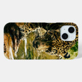 Leopard überquert einen Strom Case-Mate iPhone Hülle (Rückseite (Horizontal))