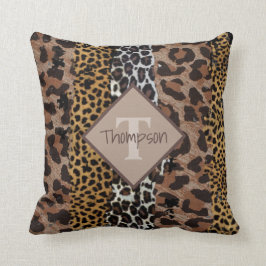 Leopard und Cheetah Kissen