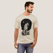 Leopard und die Nacht T-Shirt (Vorne ganz)