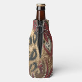 Leopard und Paisley Muster drucken, um sich zu per Flaschenkühler (Flasche Rückseite)