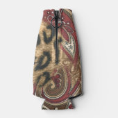 Leopard und Paisley Muster drucken, um sich zu per Flaschenkühler (Rückseite)