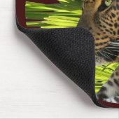 LEOPARD UND PALMEN MOUSEPAD (Ecke)
