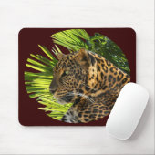 LEOPARD UND PALMEN MOUSEPAD (Mit Mouse)
