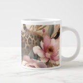 Leopard und Rose Tasse (Rechts)