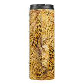 Leopard- und Schlangenmuster Thermosbecher (Rückseite)