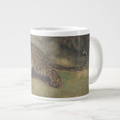 Leopard und Serpent Jumbo-Tasse (Vorderseite Rechts)