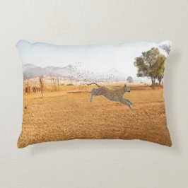 Leopard und Spots Akzent Kissen