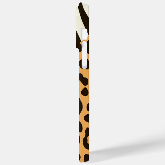 Leopard und Zebra Case-Mate iPhone Hülle (Rückseite / Links)