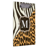 Leopard und Zebra Klemmbrett (Rechts)