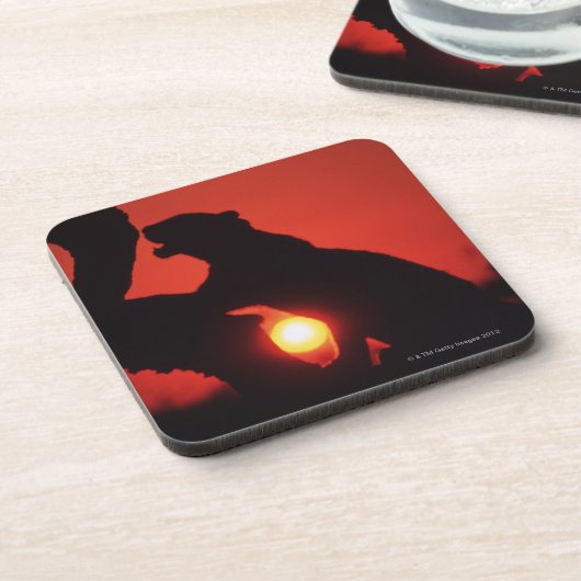 Leopard Untersetzer (Linke Seite)