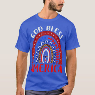 Leopard USA Flag Chr T-Shirt