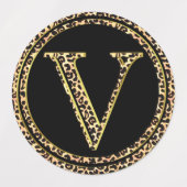Leopard V Etiketten (Design 2)
