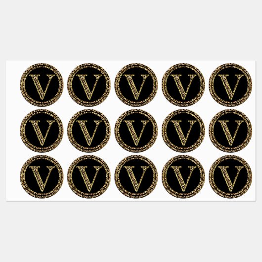 Leopard V Etiketten (Blatt)