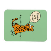 Leopard verliert Punkte - ich denke, es ist Stress Magnet (Horizontal)