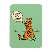 Leopard verliert Punkte - ich denke, es ist Stress Magnet (Vertikal)
