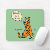 Leopard verliert Punkte - ich denke, es ist Stress Mousepad (Mit Mouse)