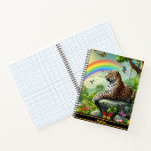 Leopard Vibe: Künstlerische Dschungel-Erholung Notizblock (Innenseite)