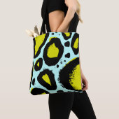 Leopard Vibrance: farbenfrohe wilde Texturen. Tasche (Von Nahem)