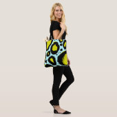 Leopard Vibrance: farbenfrohe wilde Texturen. Tasche (Am Model)