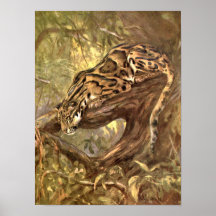 Leopard von CE Swan, Vintage Wildtiere
