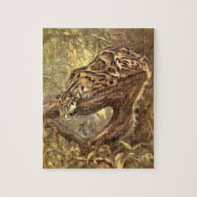 Leopard von CE Swan, Vintage Wildtiere