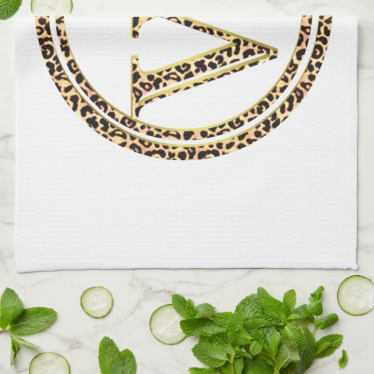 Leopard W Handtuch (Gefaltet)