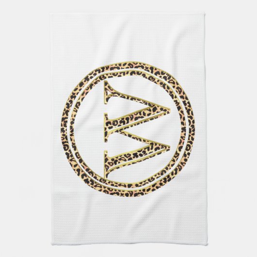 Leopard W Handtuch (Vertikal)