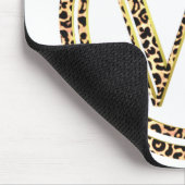 Leopard W Mousepad (Ecke)