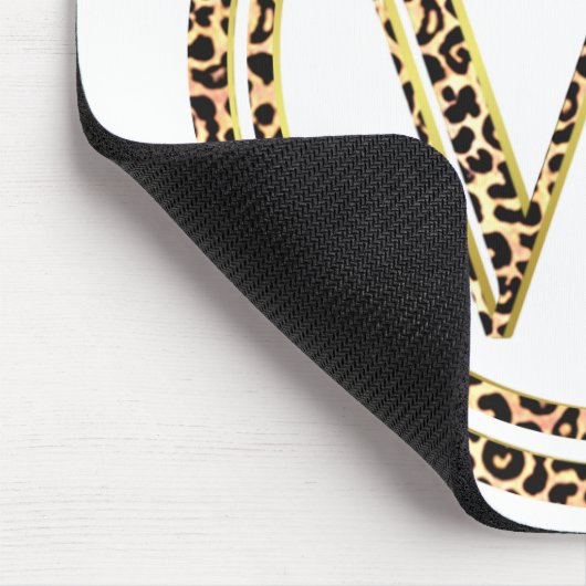 Leopard W Mousepad (Ecke)