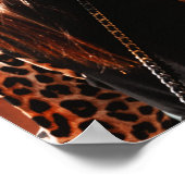 Leopard Walk Poster (Ecke)