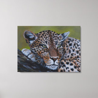 Leopard Wall Art Leinwanddruck