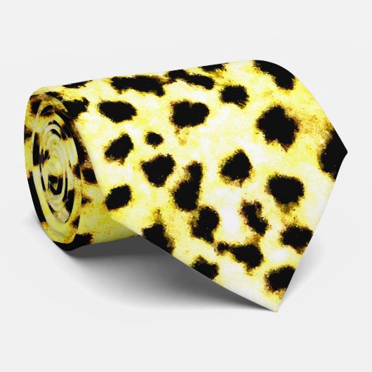 Leopard Wallpaper Krawatte (Gerollt)