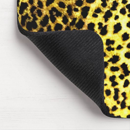 Leopard Wallpaper Mousepad (Ecke)