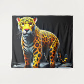 Leopard Wandteppich (Vorderseite (Horizontal))