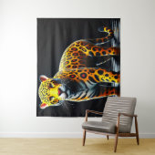 Leopard Wandteppich (Beispiel)