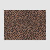 Leopard-Wasserfarbmuster Seidenpapier (Vorderseite)