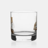 Leopard Whiskyglas (Links)