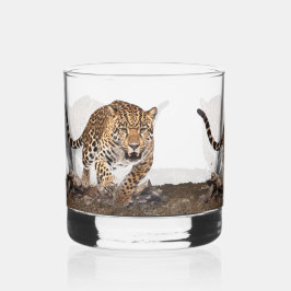 Leopard Whiskyglas