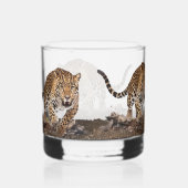 Leopard Whiskyglas (Rechts)