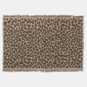 Leopard Wild Animal Muster Decke (Vorderseite)