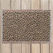 Leopard Wild Animal Muster Decke