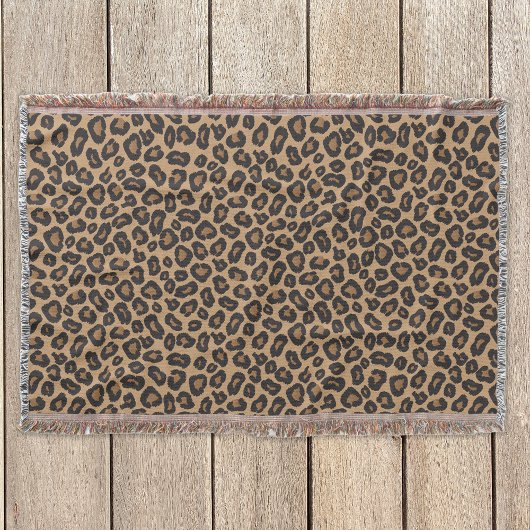 Leopard Wild Animal Muster Decke